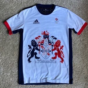 Authentic Team GB Tennis Sports Shirt